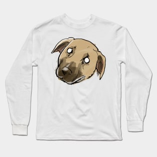 Sad Dog Long Sleeve T-Shirt